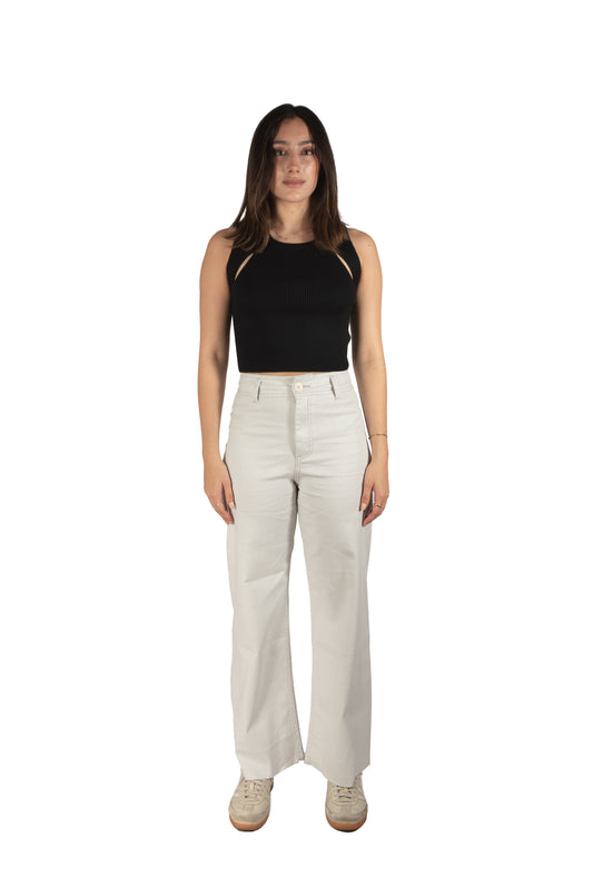 Pantalon hight waist